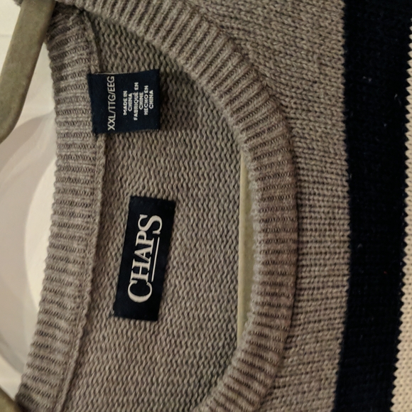 Chaps Pullover Men's Sweater - Picture 4 of 5